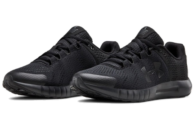 (WMNS) Under Armour Micro G Pursuit 'Black' 3021969-001
