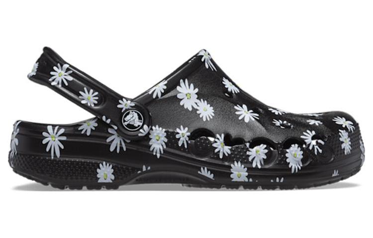 Crocs Baya Seasonal Printed Clogs 'Black Daisy' 206230-0ZI