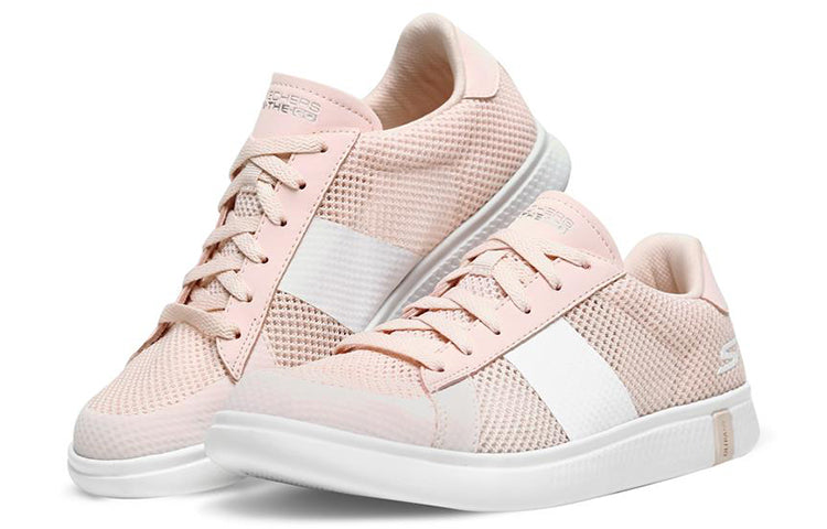 (WMNS) Skechers Glide 2.0 Ultra Low-Top Sneakers Pink/White 15590-LTPK