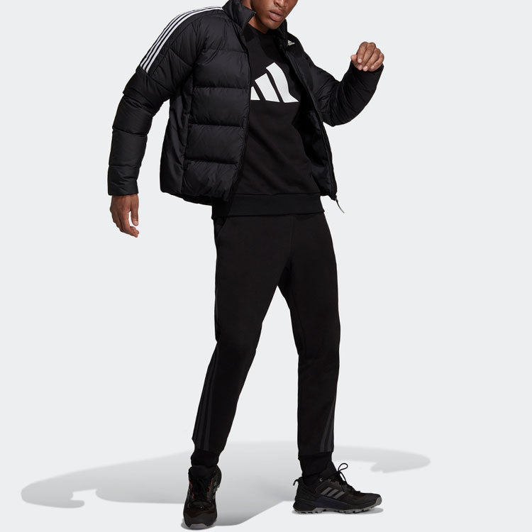adidas Essentials Midweight Down Jacket 'Black' GT9145