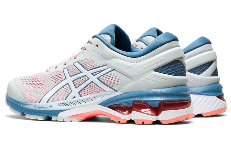 (WMNS) ASICS Gel-Kayano 26 Wide 'White Blue' 1012A459-021