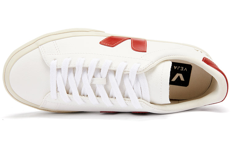 Veja Campo Lace-Up 'White Red' CP052615