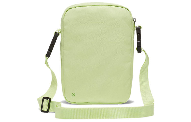 Nike Heritage Embroidered "Triple Logo" Sling Bag 'Light Lime Green' DH3080-383