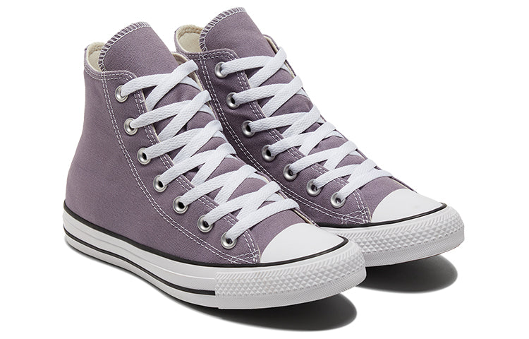 Converse Chuck Taylor All Star Canvas Shoes Grey/Purple A02062C