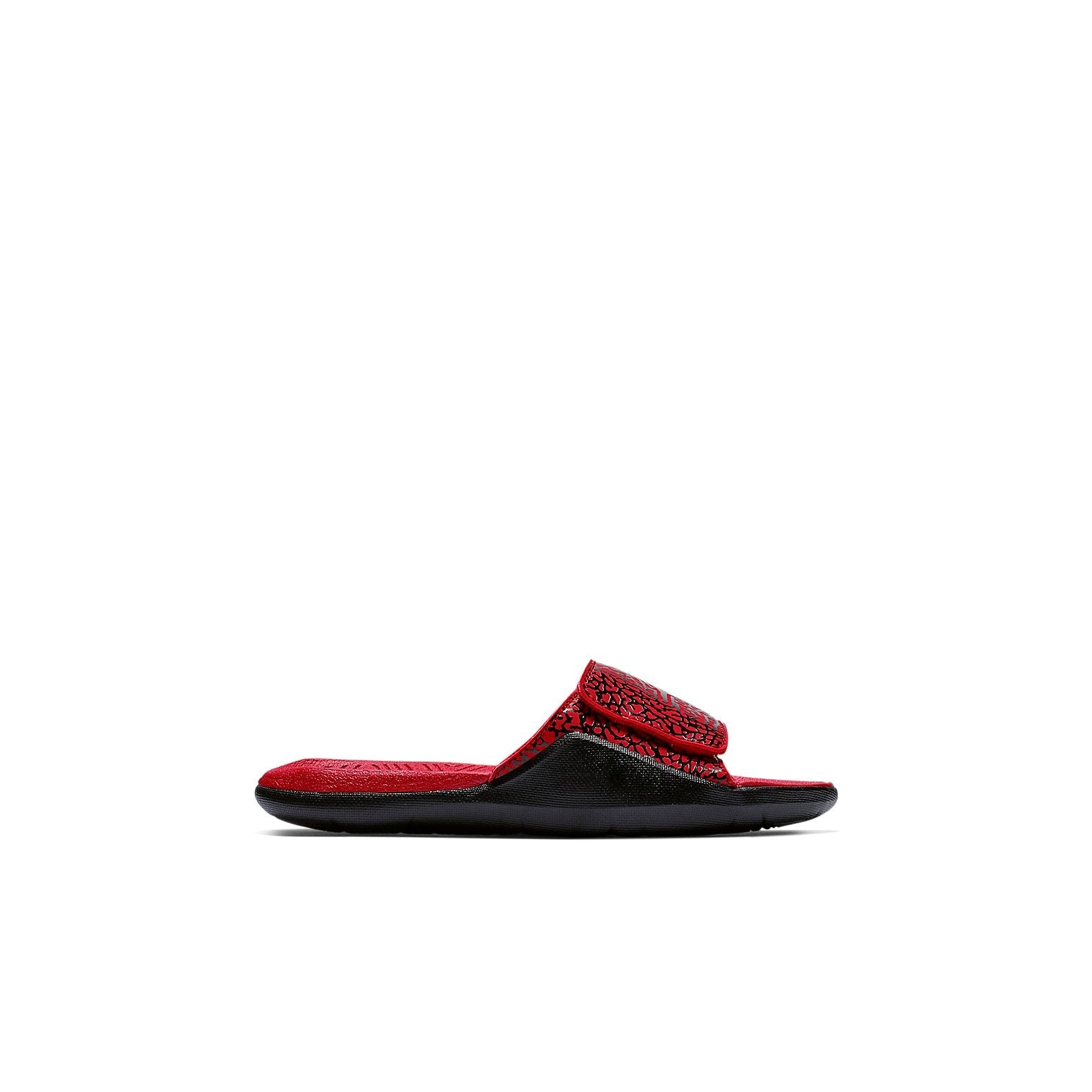 (PS) Air Jordan Hydro 7 Minimalistic Red Black Slippers 'Red Black' BQ6292-600