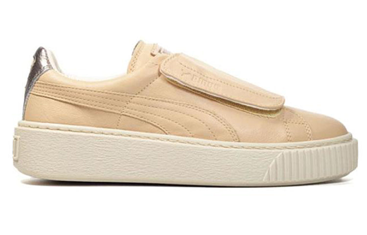 (WMNS) PUMA Platform Strap Up Cream 364951-01