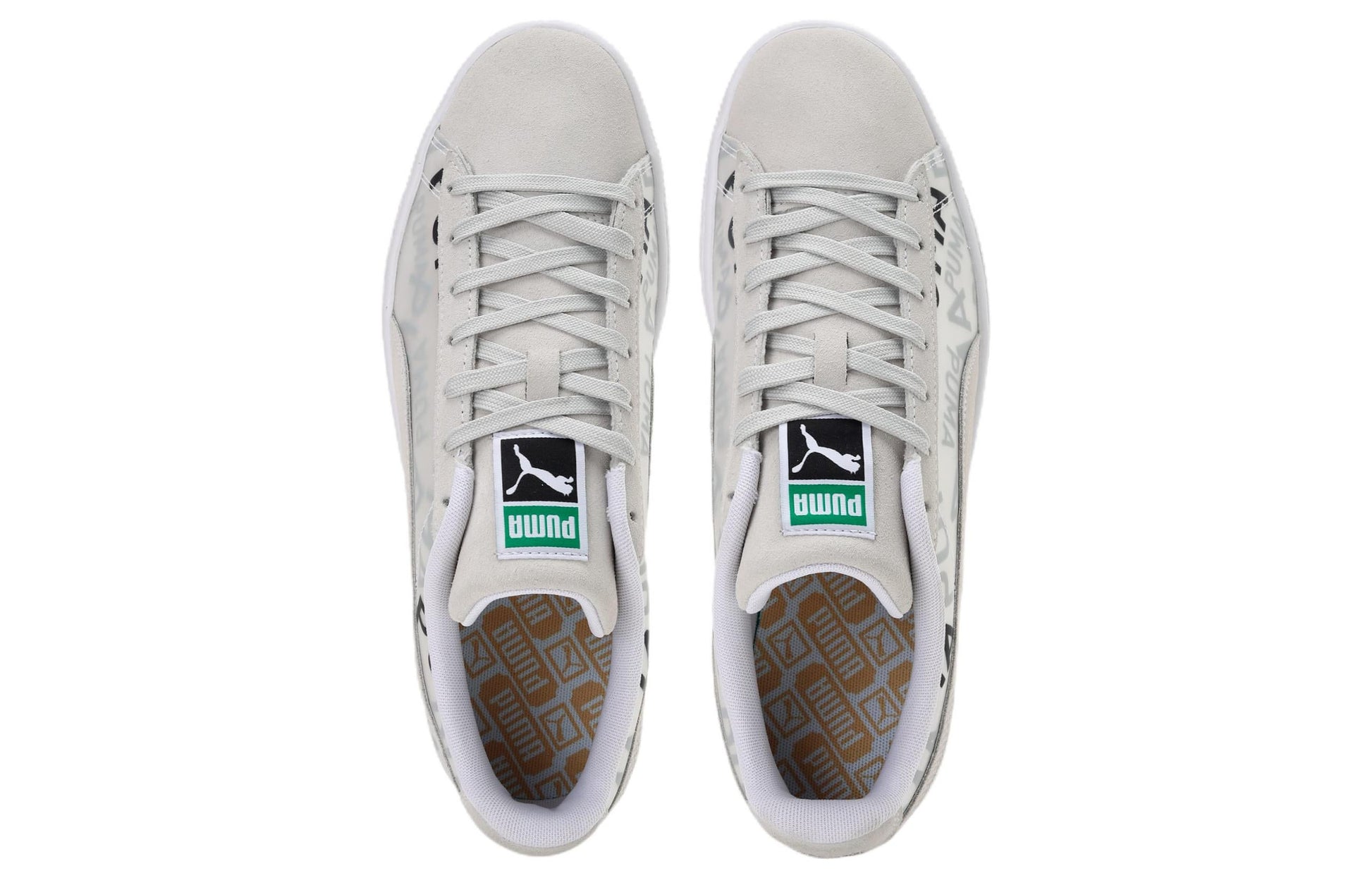 PUMA Suede Double Layer 'Gray Black White' 384896-02