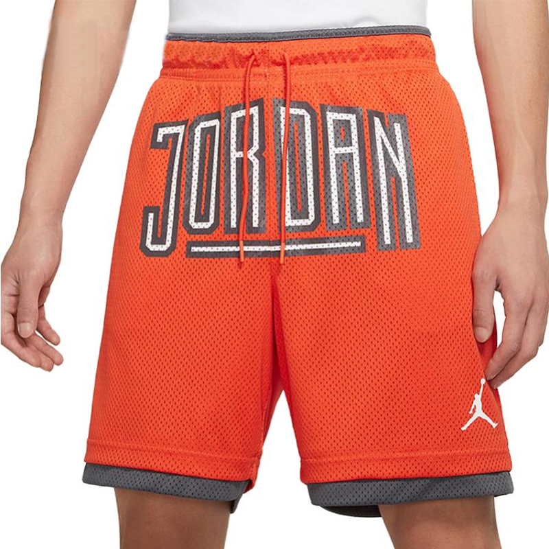Air Jordan Wordmark Basketball Shorts 'Orange' DX6601-869