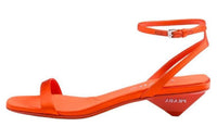 PRADA Triangle-heel Satin Sandals