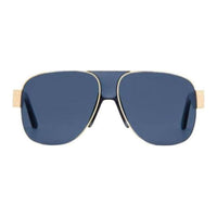 DIOR Oval Sunglasses Women's Gold