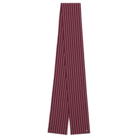 SAINT LAURENT Viscose Ties Men's Burgundy