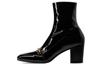 SAINT LAURENT Beau 75mm Horsebit Boots
