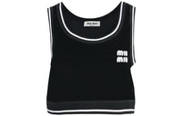 MIU MIU Tank Tops Women's Black