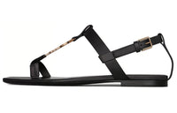SAINT LAURENT Cassandra Thong Sandals Women's