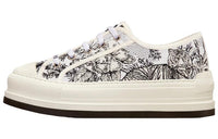 DIOR Women's Walk'N'DIOR Platform Sneaker 'Embroidered Cotton - Toile De Jouy Voyage'