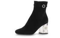 LOUIS VUITTON Ankle Boots Women's Black