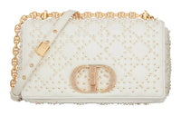 DIOR Sheepskin Crossbody Bag Women's Milk White
