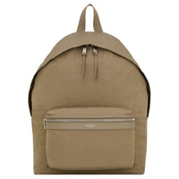 SAINT LAURENT City Polyester Backpack Regular Men's Tobacco