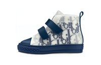 DIOR B23 High-Top Toddler Shoes Blue White Infant And Toddler