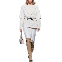 CHANEL 24 New Fall And Winter Arrivals Jackets Coats Women's Ivory
