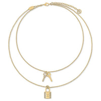 LOUIS VUITTON Lv Padlock Necklace