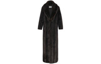 SAINT LAURENT Coats Women's Brown