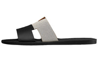 HERMES Izmir Stylish Sandals Men's Black