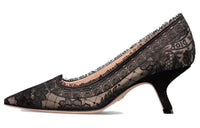 DIOR Capture Slim Heel High Heels 6.5cm Women's Black