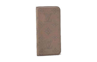 LOUIS VUITTON Leather Wallet Regular Unisex Tan