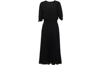 PRADA Short Sleeved Dress Women's Black