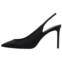 SAINT LAURENT Anja Slim Heel High Heels 8.5cm Women's Black