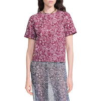CHANEL Regular T-Shirt Women's Burgundy