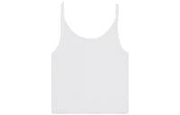 CELINE Triomphe Tank Top In Ribbed Cotton