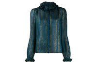 SAINT LAURENT Shirts Women's Blue