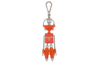 PRADA Calfskin With Steel And Brass Patchwork Bag Accessories Men's Orange