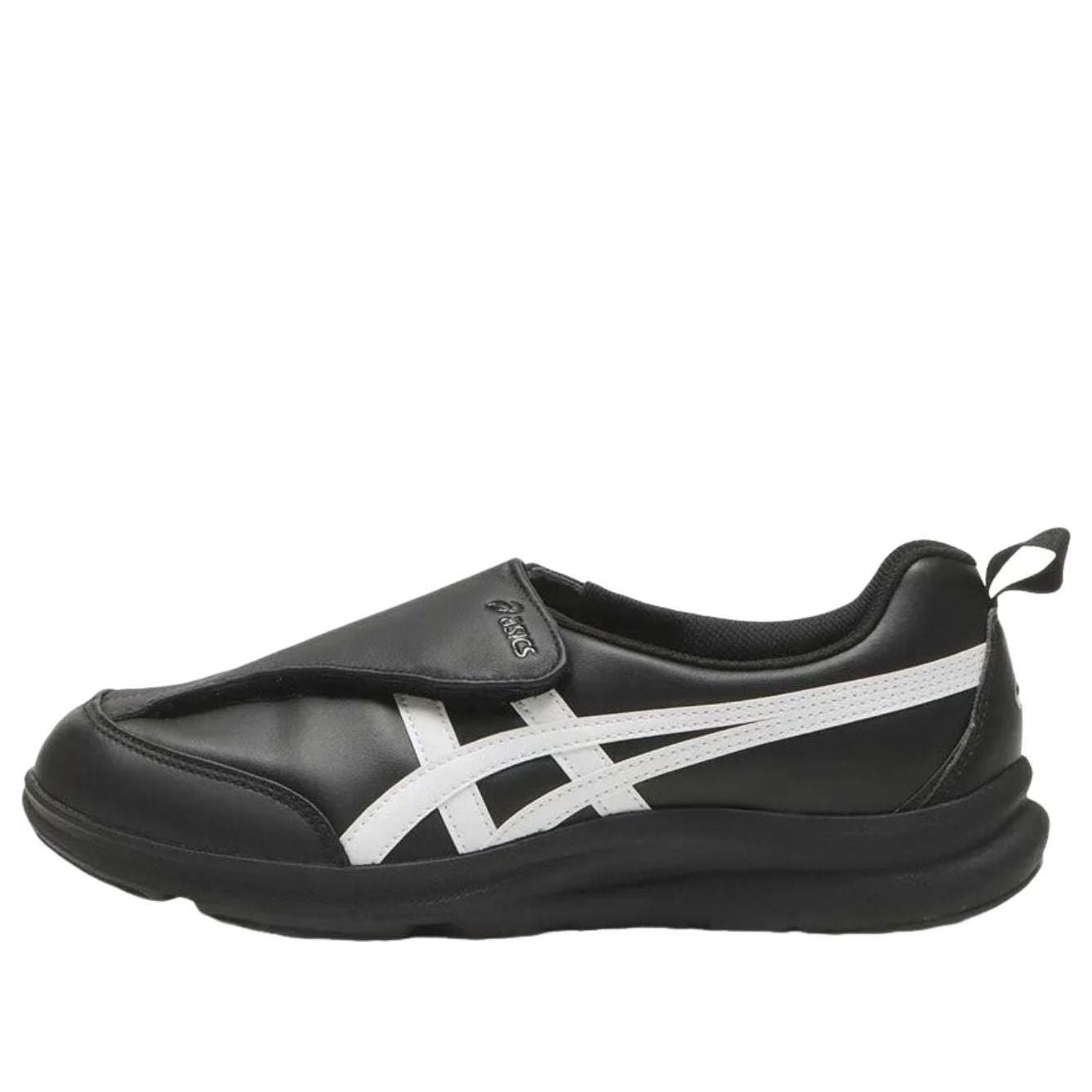 (WMNS) ASICS Life Walker LE 2E Wide 'Black White' 1242A024-001