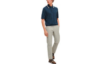 HERMES Polo Shirt Men's Deep Sea Blue