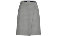 LOUIS VUITTON Casual Long Skirt Women's Gray