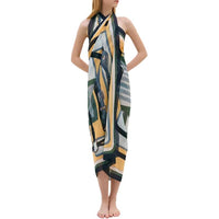 HERMES Casual Long Skirts Women's Yellow Green