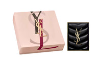 SAINT LAURENT Leather 4 Colors Natural Eyeshadow Palette Easy to Blend Long Lasting 4g