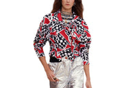CHANEL Jackets Women's Red