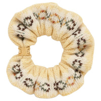 CELINE Wool Hair Tie Women's Yellow/Gold