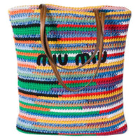 MIU MIU Polyester Tote Bag Shopping Bag Handbag Women's Multicolor