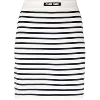 MIU MIU SS23 Casual Short Skirts Women's White