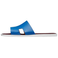 HERMES Slide Slippers Men's Blue
