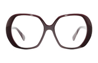 CHANEL Eyeglass Frames Unisex Red
