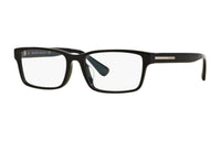 PRADA Acetate Rectangular Eyeglass Frames Women's Black