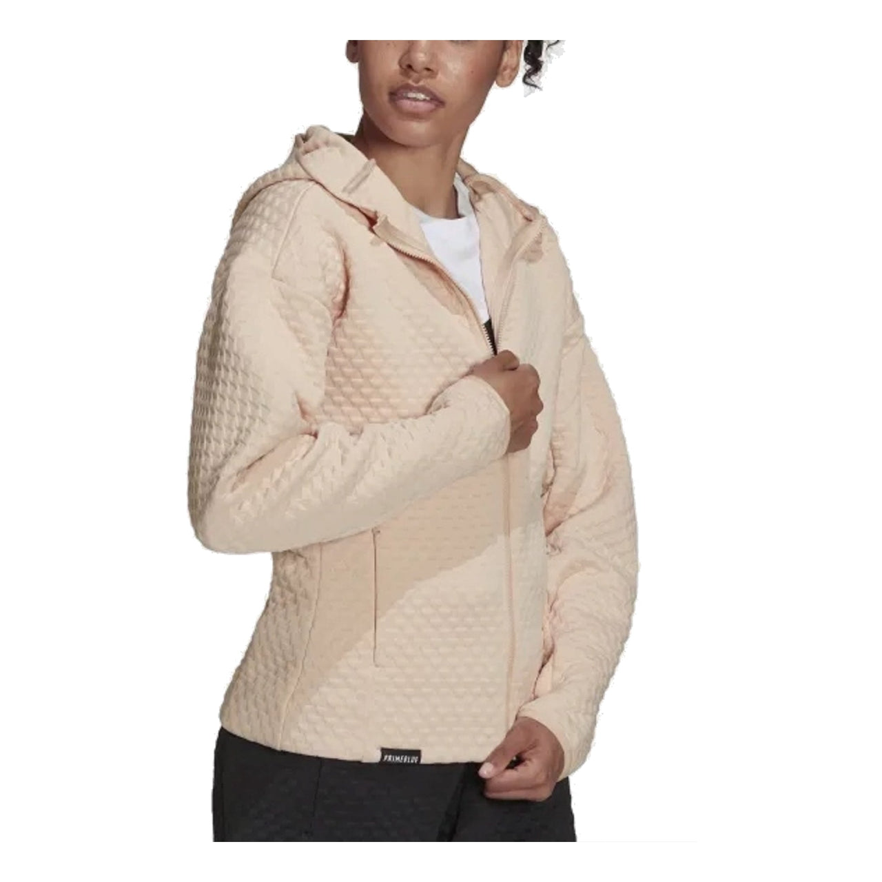 (WMNS) adidas Z.N.E. Sportswear Full Zip Hoodie Asia Sizing 'Pink' H42063