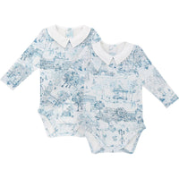 DIOR Jumpsuit Kids' Apparel Gift Set With Two Long Sleeved Bodysuits 2 Pack Light Blue Infant And Toddler