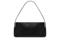 SAINT LAURENT Suzanne Shiny Cow Leather Shoulder Bag Handbag Shoulder Bag Women's Black